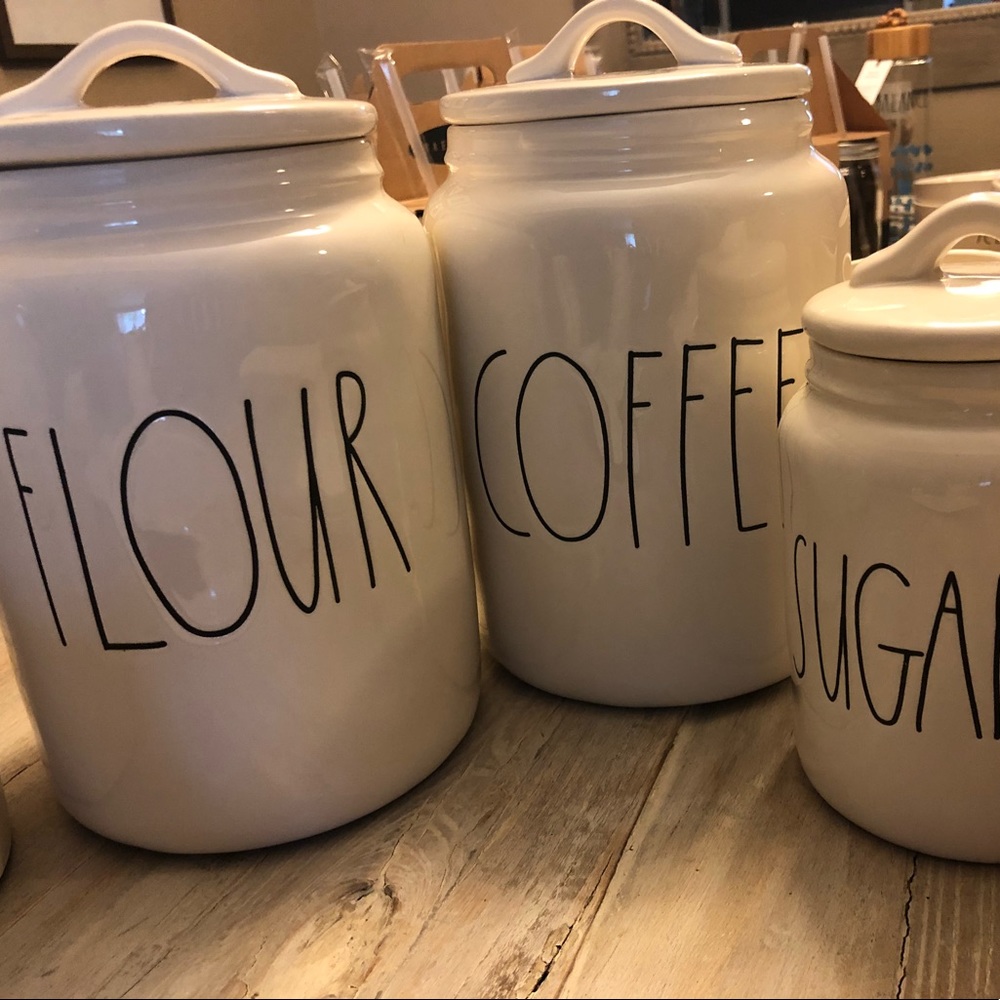 Rae Dunn LL flour canister